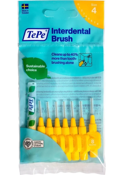 İnterdental Brush Arayüz Fırçaları 0.7 Mm