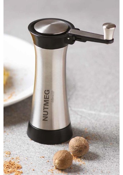 Nutmeg Muskat Değirmeni Çelik 13 cm