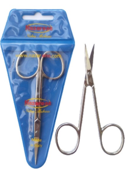 Nakış Makası Ucu Eğik Çelik 10,5cm