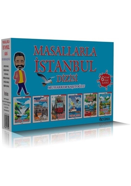 İstanbul'u Okuyorum Masallarla İstanbul Dizisi (Kutulu / 6 Kitap / Test İlaveli) - Muharrem Kaşıtoğlu