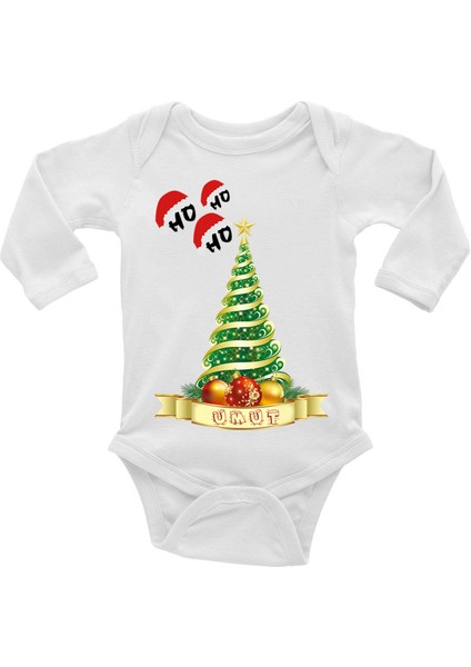 Ho Ho Ho Yılbaşı Bebek Body - Yeni Yıl Body