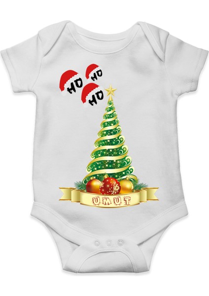 Ho Ho Ho Yılbaşı Bebek Body - Yeni Yıl Body