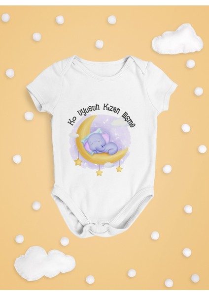 Unisex Ko Uyusun Kızan Ilişme Body Zıbın