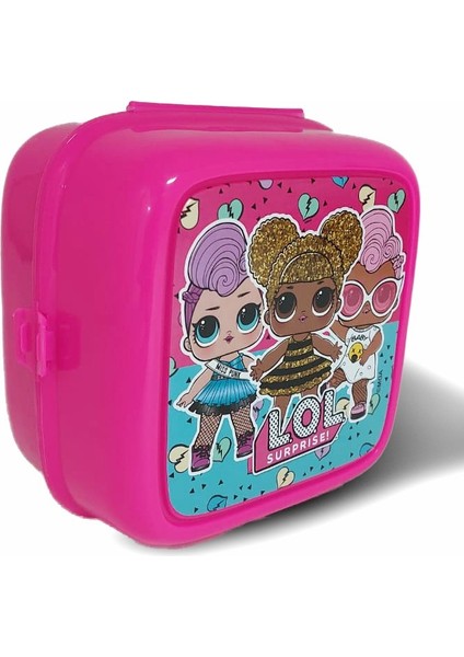 L.o.l Karakterli Beslenme Kabı Çıtçıt Dosya Kalem ve Silgi Set fiyatları