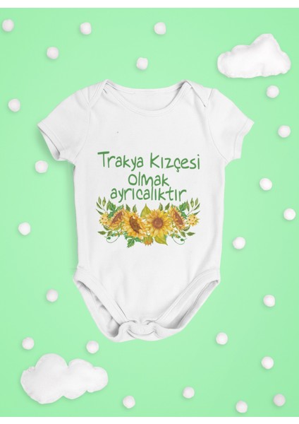Trakya Kızçesi Olmak Ayrıcalıktır Body Zıbın