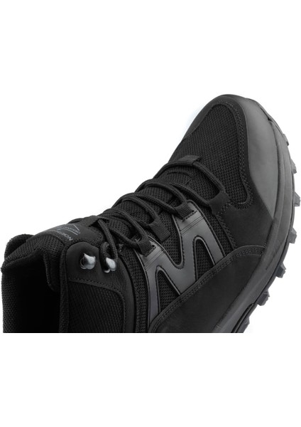 Poss Siyah Waterproof Su Geçirmez Erkek Uzun Outdoor Bot