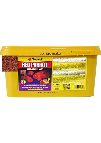 Red Parrot Granulat 50gr
