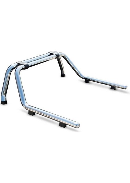Isuzu D-Max Kobra Roll Bar Çap:76 Krom 2012 ve Sonrası