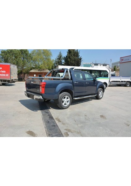 Isuzu D-Max Kobra Roll Bar Çap:76 Krom 2012 ve Sonrası modelleri