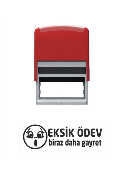 Baskı Life Eksik Ödev Öğretmen Kaşesi Siyah