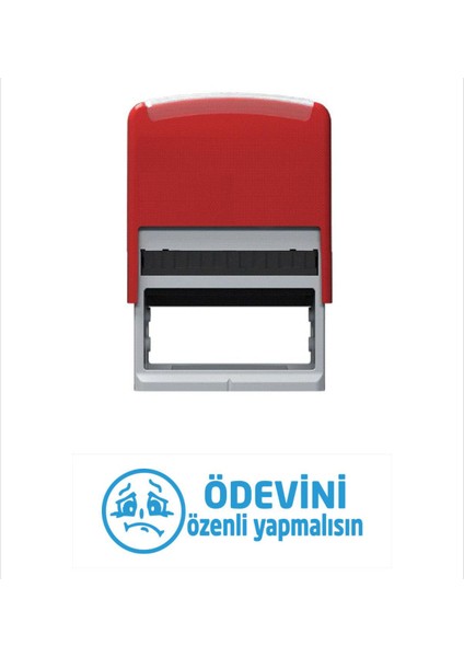 Ödevini Özenli Yapmalısın Öğretmen Kaşesi Mavi