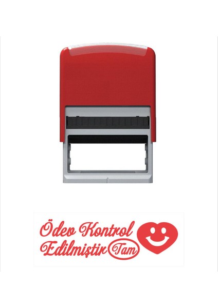 Ödev Kontrol Edilmiştir Öğretmen Kaşesi Kırmızı