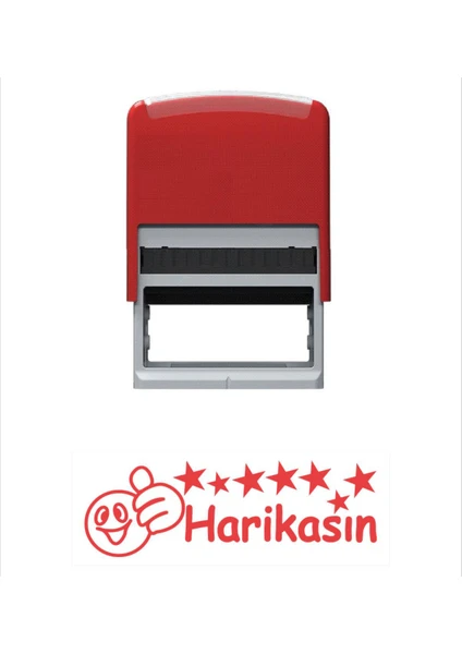 Baskı Life Harikasın Öğretmen Kaşesi Kırmızı