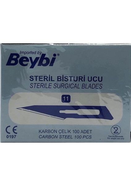 Steril Ucu No : 11 / 100 Adet