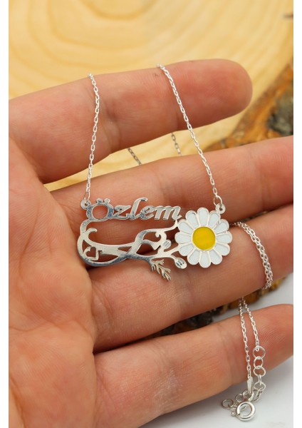 Papatya Model Isimli Gümüş Bayan Kolye 201020383 modelleri