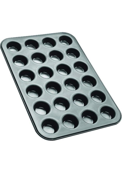 24 bölmeli yanmaz ve yapışmaz kek kapsülü yapışmaz mini tart kek kapsülü muffin ekler kalıbı 35-27 cm modelleri