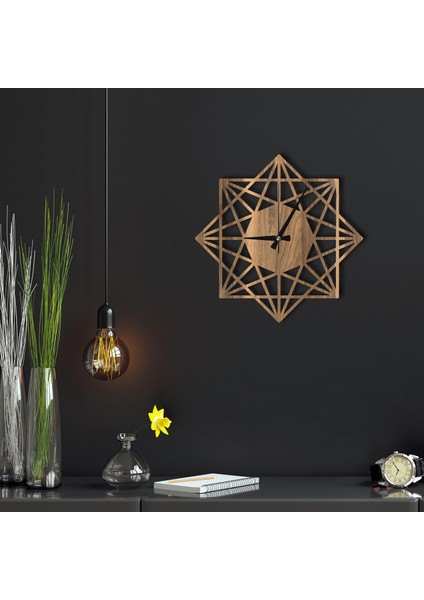 W'clock Geometrik Duvar Saati