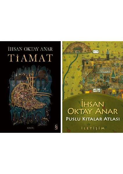 Tiamat - Puslu Kıtalar Atlası - 2 Kitap - İhsan Oktay