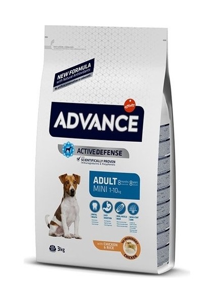 Mini Küçük Irk Tavuklu Köpek Maması 3 kg