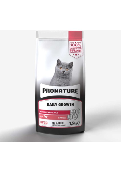 Pro Nature Daily Kitten Tavuklu Yavru Kedi Maması 1,5 kg