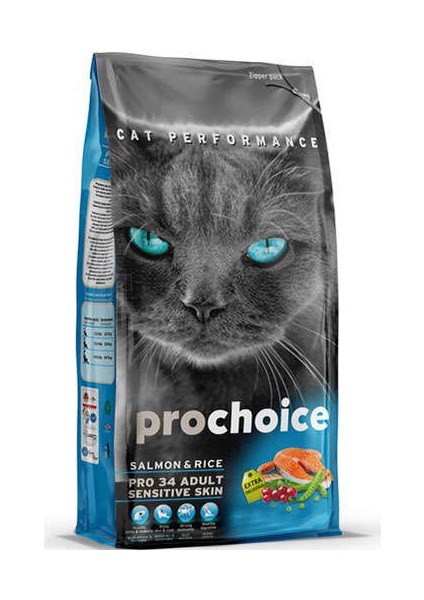 PRO34 Somonlu Yetişkin Kedi Maması 15 kg