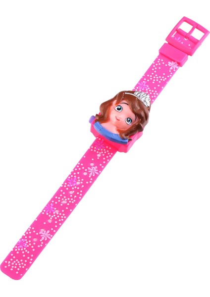 Skmeı 1752 3D Prenses Şekilli Elektronik Çocuk Saati -Pembe (Yurt Dışından) fiyatları