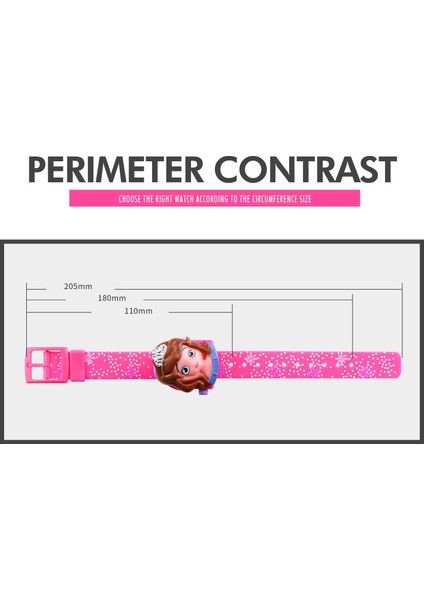 Skmeı 1752 3D Prenses Şekilli Elektronik Çocuk Saati -Pembe (Yurt Dışından) modelleri