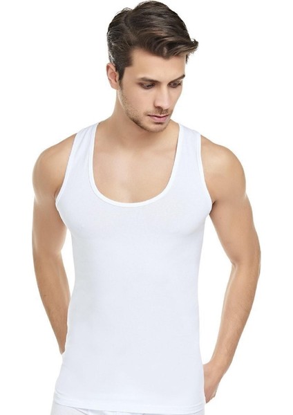 Nbb Beyaz Sporcu Likralı Erkek Atlet 709 fiyatları