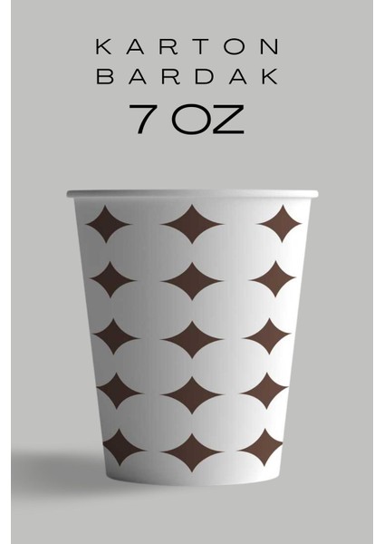 7 Oz Karton Bardak (1000 Adet)
