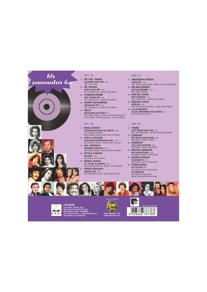 Bir Zamanlar 6 / Çeşitli Sanatçılar (2lp) (Plak) fiyatları