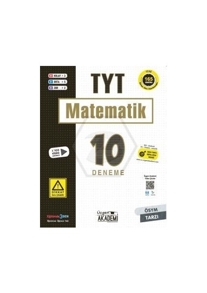 Üçgen Akademi TYT Matematik - 10 Lu Deneme Sınavı