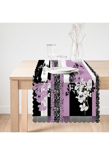 Modern Geometrik Motifli Özel Tasarım Runner fiyatları