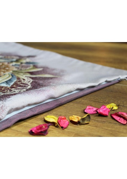 Goblen Lüx 2'li Kırlent Kılıfı Lila modelleri