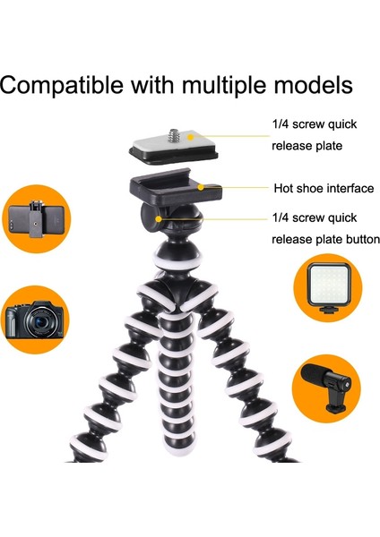 Puluz Kıt-03Lm Taşınabilir Tripod Kiti - Siyah (Yurt Dışından)