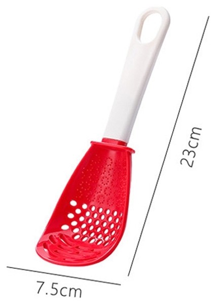 Puluz 3 Adet Delikli Patates Ezme Spatulası -Kırmızı (Yurt Dışından) fırsatları