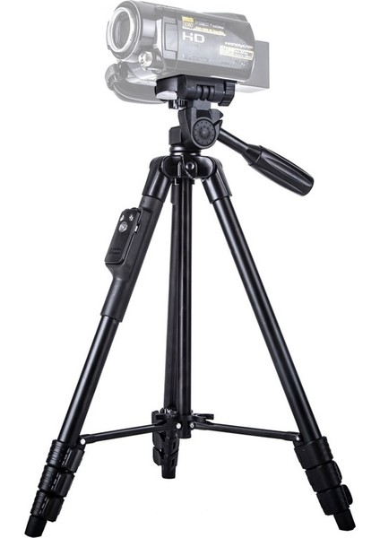 Yunteng Vct-5218 Alüminyum Tripod - Siyah (Yurt Dışından)