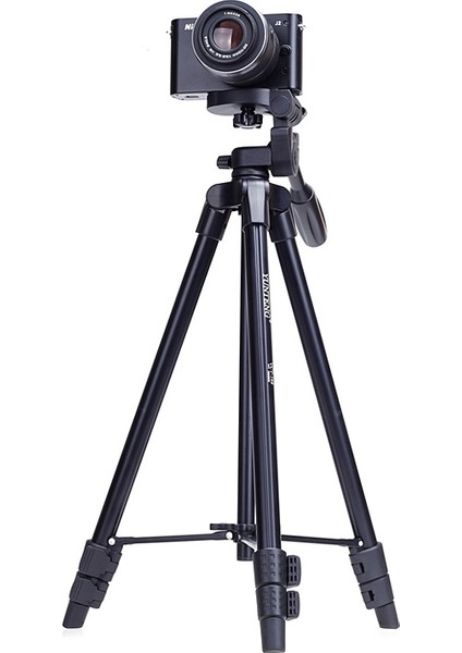 Yunteng Vct-520 Alüminyum Alaşımlı Tripod - Siyah (Yurt Dışından)