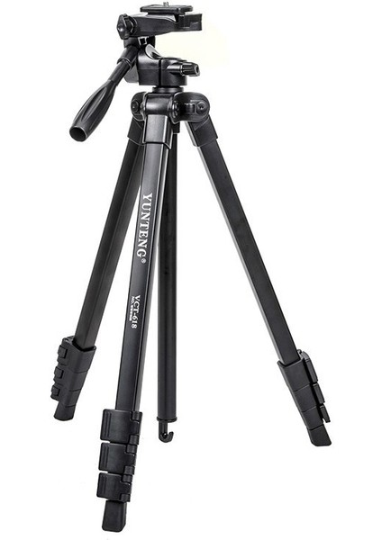 Yunteng Vct-618 Alüminyum Tripod - Siyah (Yurt Dışından)