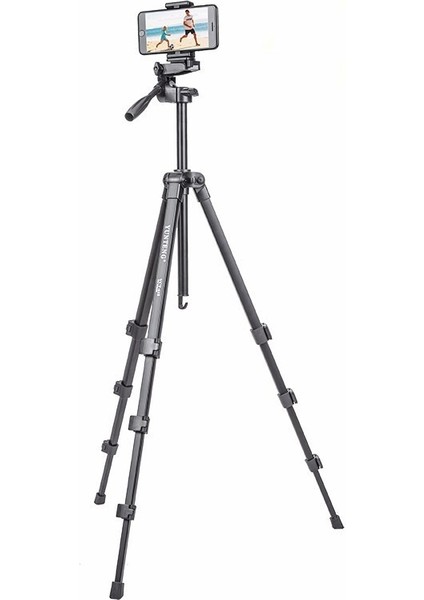 Yunteng Vct-618 Alüminyum Tripod - Siyah (Yurt Dışından)