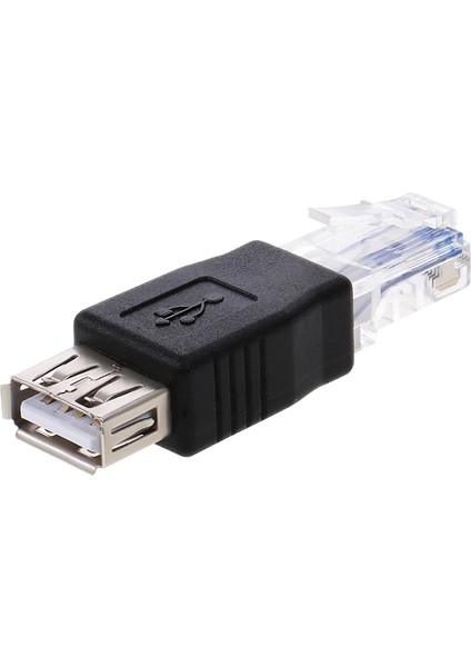 USB RJ45 Adaptörü - Siyah (Yurt Dışından)