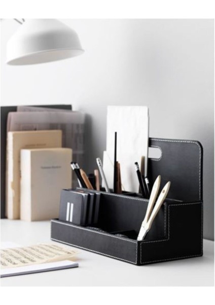 Masaüstü Düzenleyici 32X16X23 cm Siyah Ofis Düzenleyici Organizer fiyatları