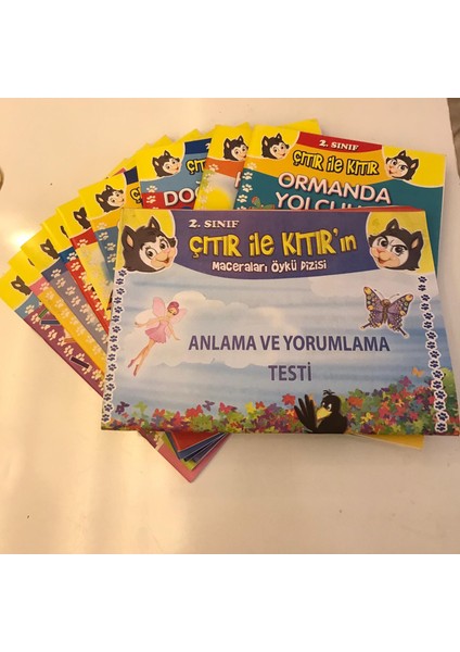 Açı Yayınları Çıtır ile Kıtır'ın Maceraları Öykü Dizisi (10 Kitap)