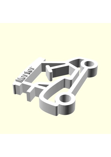 Merter Kişiye Özel Üretim Zincirsiz Araba Anahtarlık Sevgiliye Eşe Hediyelik Organik Plastikten fiyatları