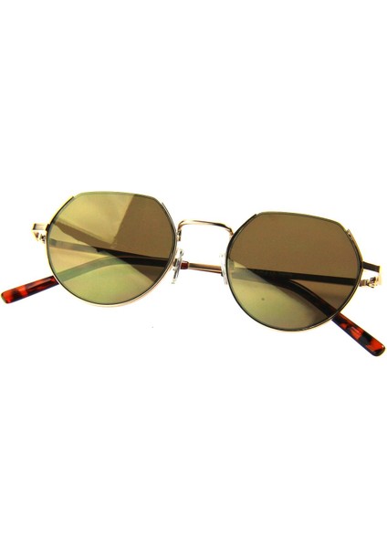 Kadın Güneş Gözlüğü Polarize Lens Üstü Kesik Aynalı Kahve modelleri