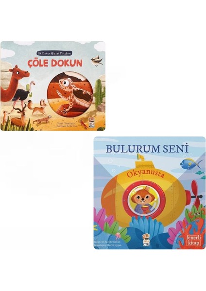 Ilk Dokun Hisset Kitabım Çöle Dokun + Bulurum Seni Okyanusta - M.sacide Kafalı (Ciltli)