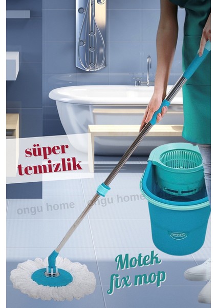 Motek Fix Mop Temizlik Seti Mikrofiber Başlık fiyatları