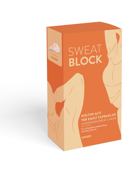 Sweat Block Koltuk Altı Pedi 10'lu