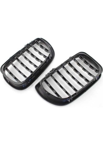 Bmw 3 Serısı 2002-2004 E46 Dıamond Panjur (Böbrek) Pıano Black Çerçeve