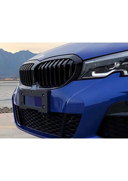 Bmw 3 Serısı G20 2019+ M3 Bobrek (Cıft Cızgı Panjur) - Pıano Black