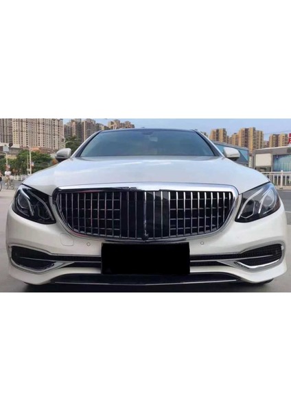 Mercedes W213 2016-2019 E  Serısı Maybach Panjur Krom (Exclusıve Donanım Uyumlu)